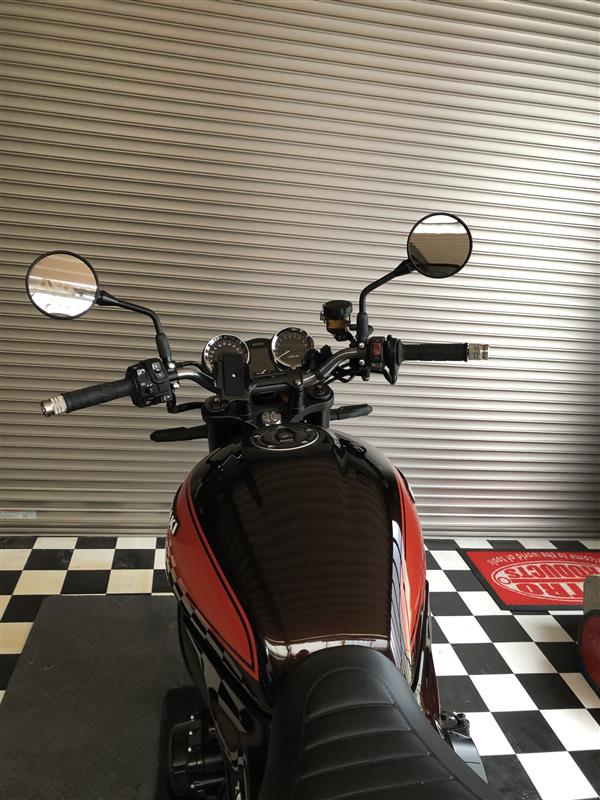 カワサキ(純正) W800CAFEミラー のパーツレビュー | Z900RS(goose