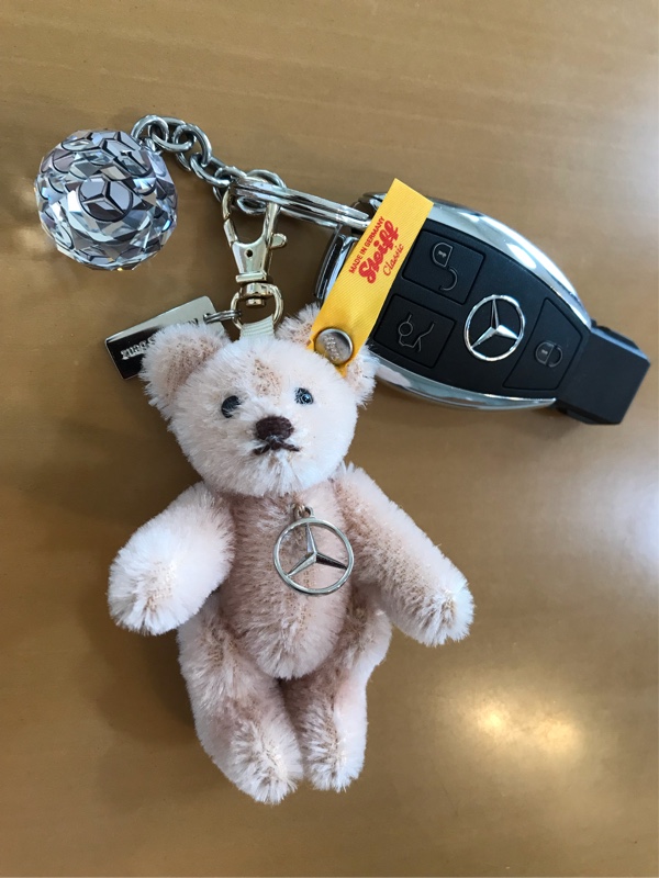 Mercedes-Benz × Steiff キーリング テディベア ブラウン Mercedes