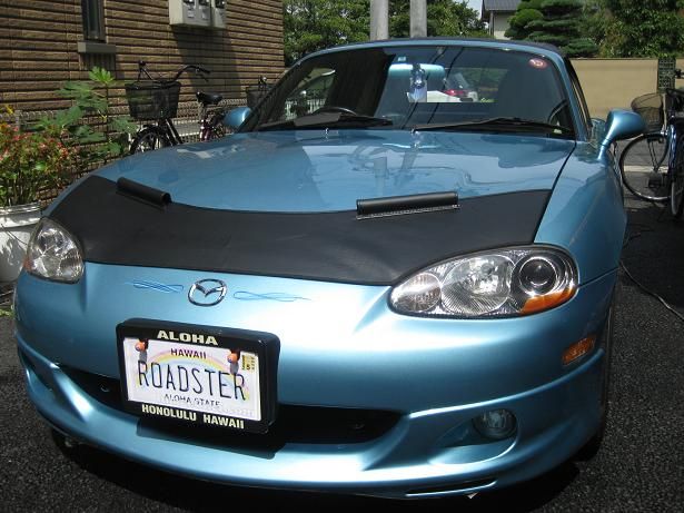 ウルフオートモーティブ NB用ノーズブラ のパーツレビュー