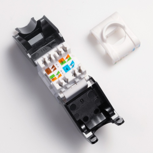 LA-RZ6A-1N【カテゴリ6Aローゼットキット（マグネット付き）】LAN