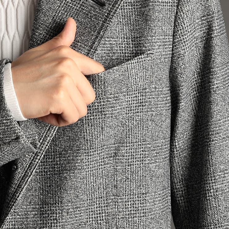 グレンチェック チェスターコート[品番：NICW0006184]｜NICOLE（ニコル