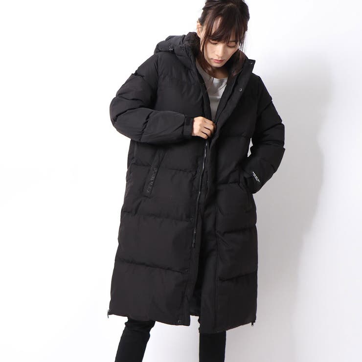GUESS] HOODED LONG DOWN JACKET[品番：GUEW0004201]｜GUESS【WOMEN
