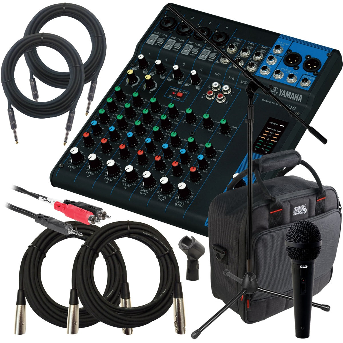 Yamaha MG10XU 10-Channel Compact Stereo Mixer/USB Interface