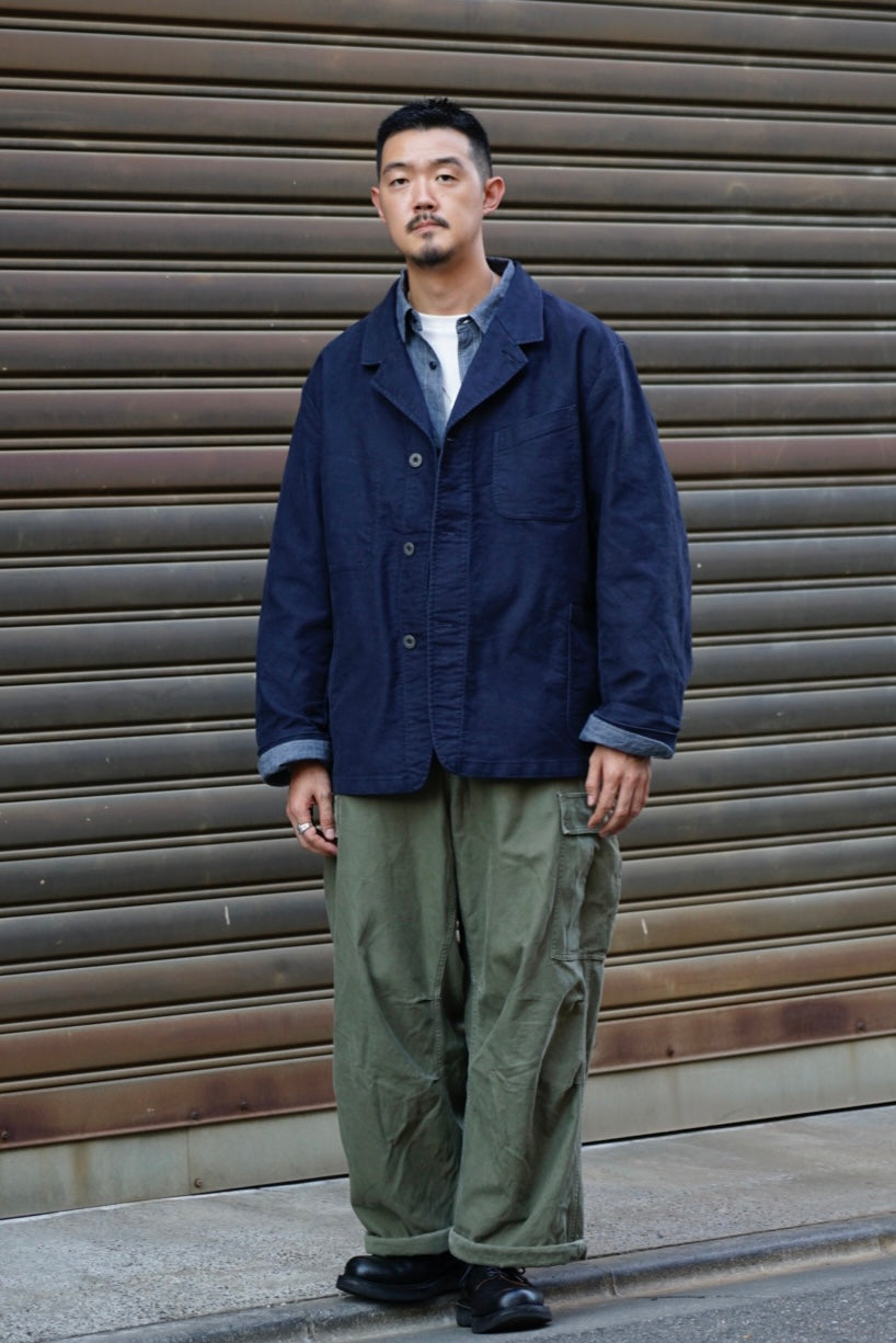 使い勝手抜群のジャケット》WORK SUIT JACKET - MOLESKIN – ナイジェル