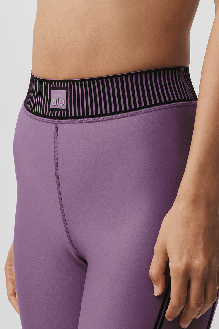 Airlift High-Waist 7/8 Line Up Legging - Plum Kiss | ALO