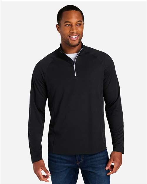 Core365 CE418 Men's Pique 1/4-Zip Pullover | S&S