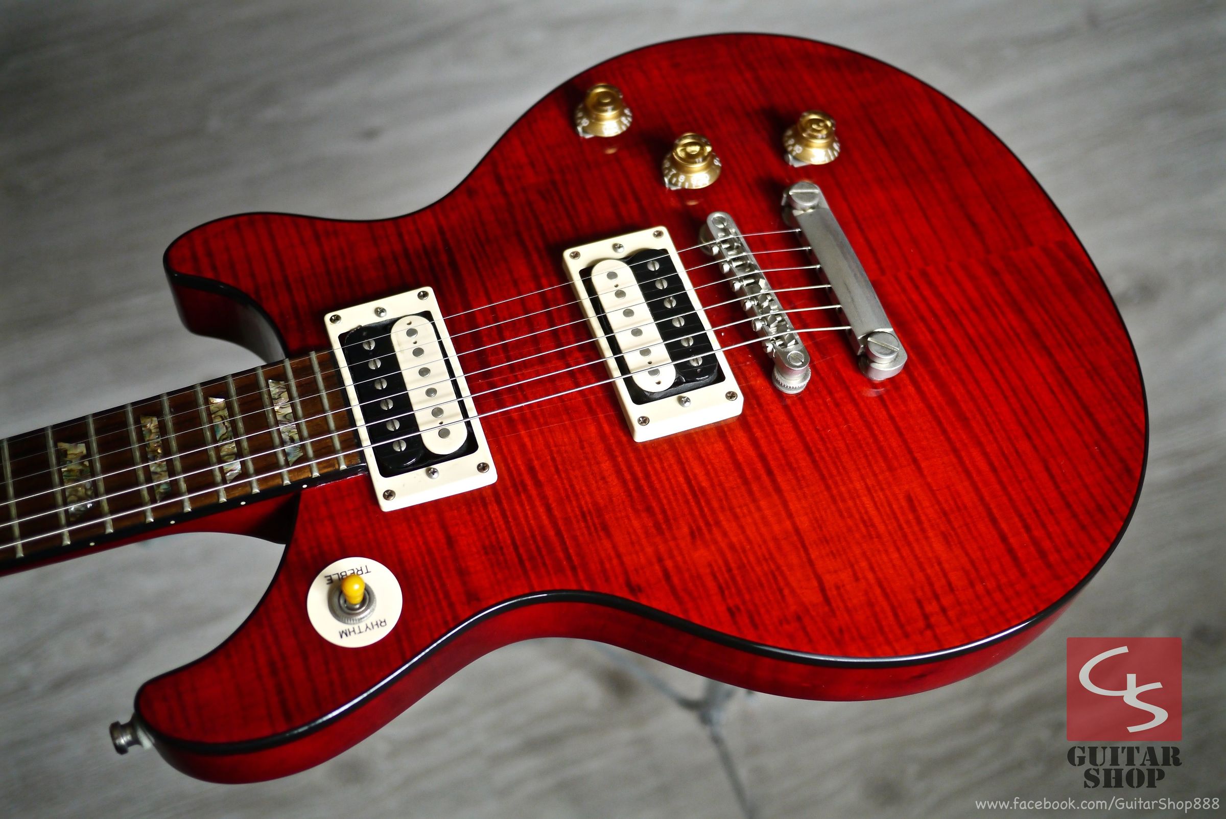 日本限定版Epiphone Tak Matsumoto DC Standard Plus Top Cherry 松本