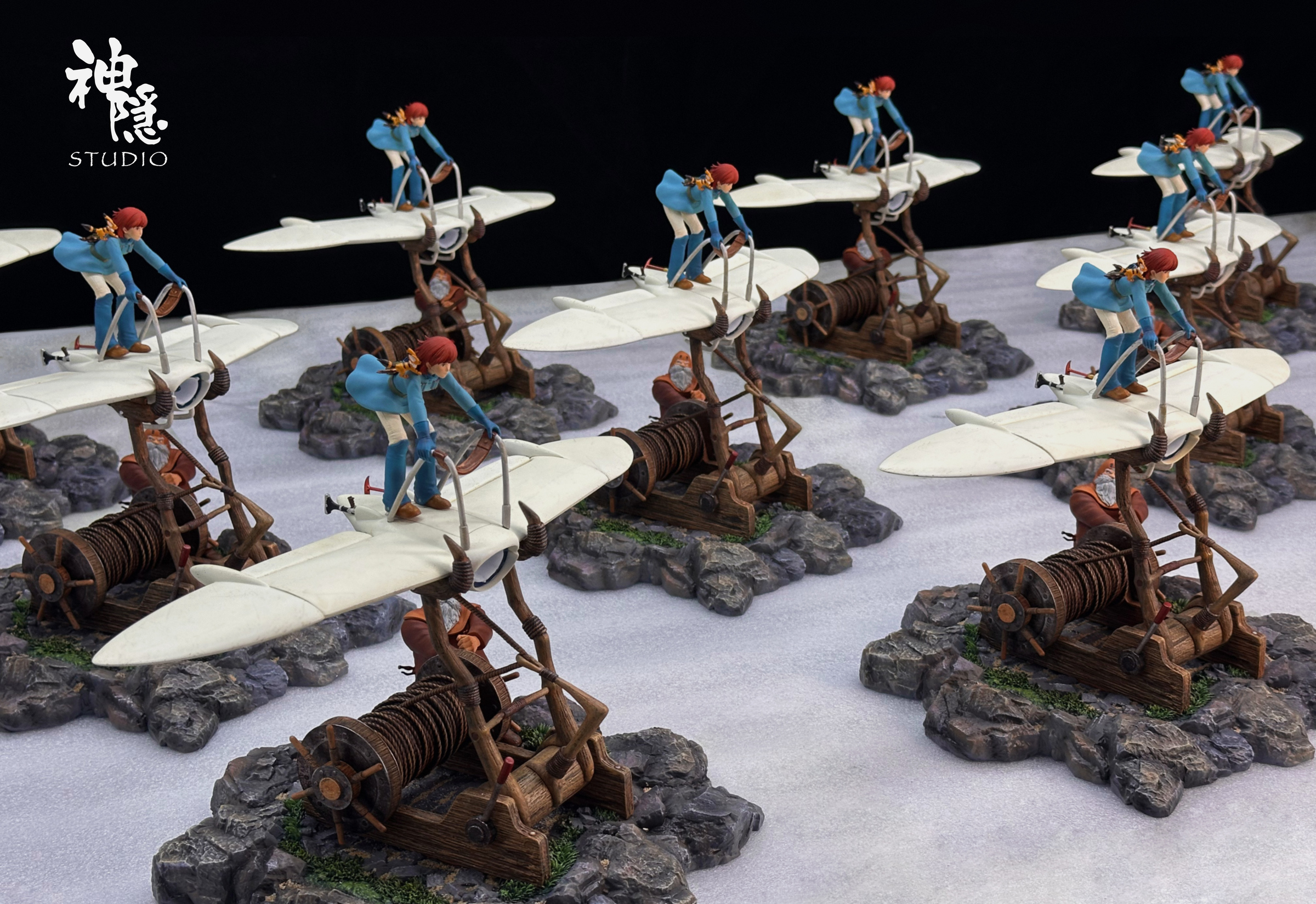 宮崎駿風之谷GK 蒐藏雕像剪影瞬間系列御風者[神隱工作室] – 無人島玩具