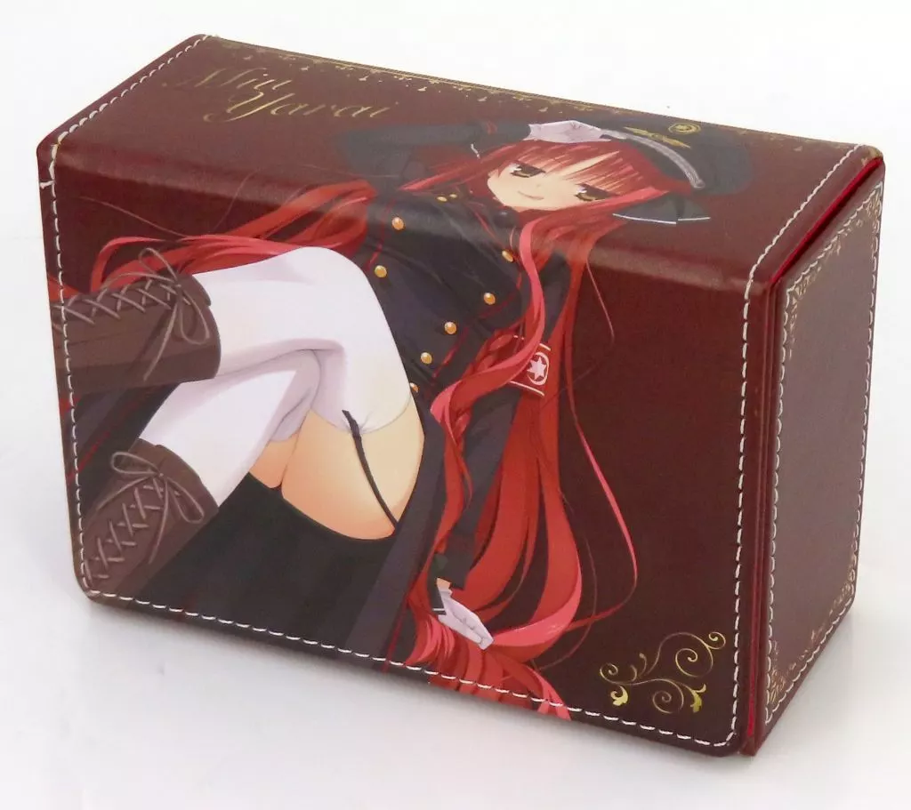 ゆずソフト　トレカアイテムくじ　A賞　合皮製デッキケースＷ 矢来 美羽 ブロッコリートレカアイテムくじOnline「ゆずソフト」 | TCG