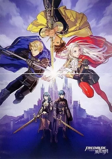 【非売品】ファイアーエムブレム 風花雪月 B2 サイズ ポスター ポスター B2ポスター ベレト 「ファイアーエムブレム 風花雪月 第18弾