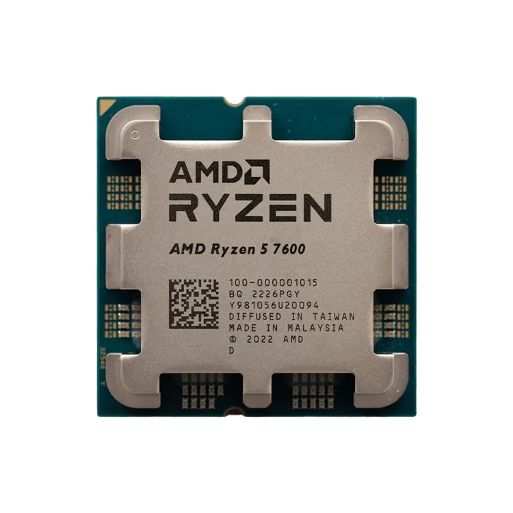 AMD Ryzen™ 5 7600 3.8GHz - 6-Cores -12 Threads - Tray | RAIQ