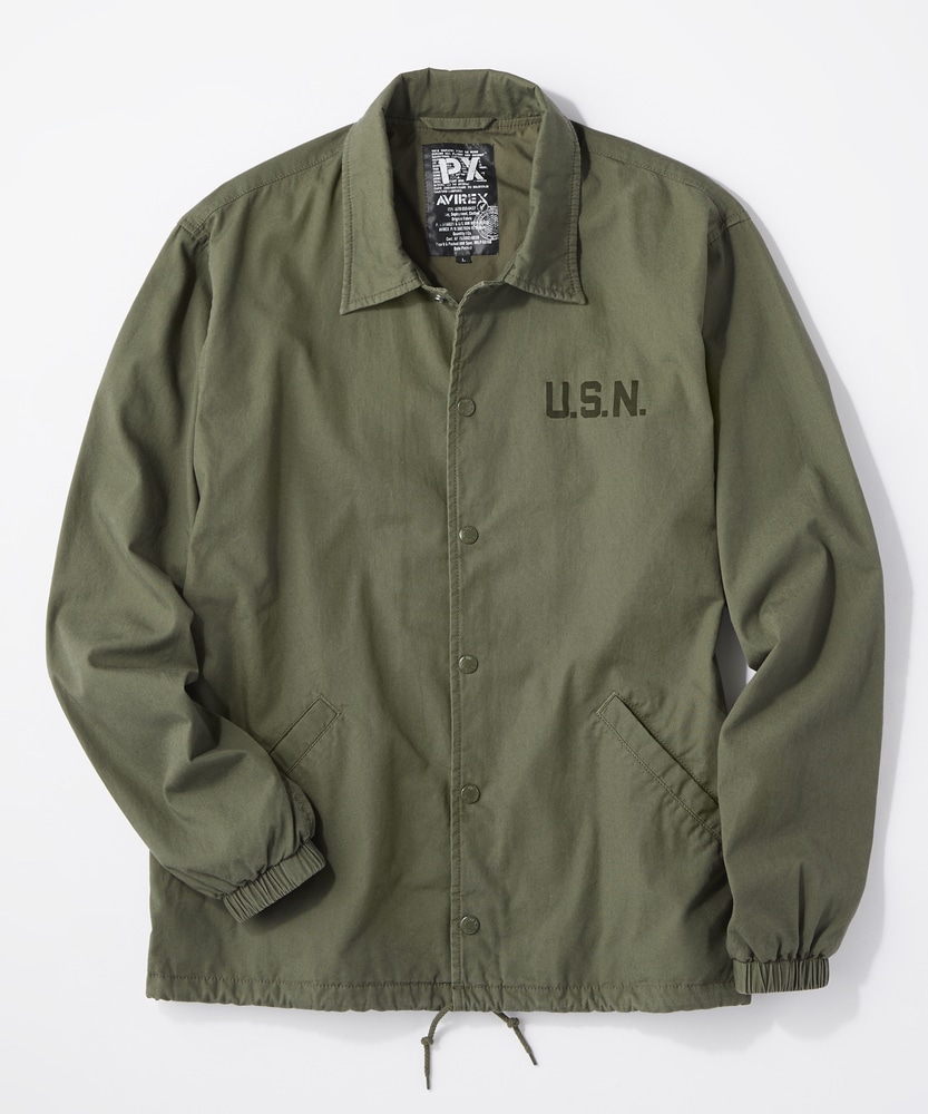 Right-on限定】 コーチジャケット メンズ(M オリーブ): ジャケット