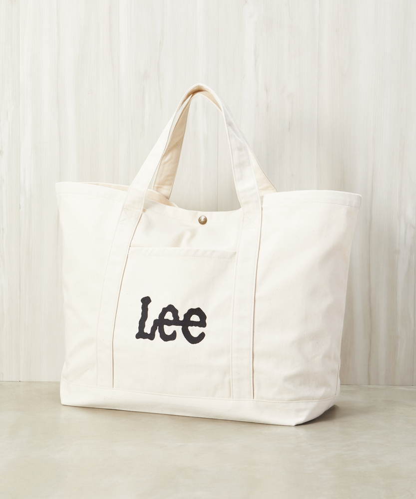 ロゴプリント手提げバッグ ウィメンズ(ONE SIZE ブラック