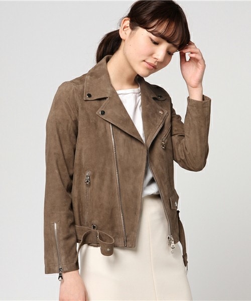 CINQUANTA（チンクアンタ）の「CINQUANTA スウェードダブルライダース