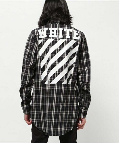 off white（オフホワイト）の「OFF WHITE チェックシャツ（シャツ