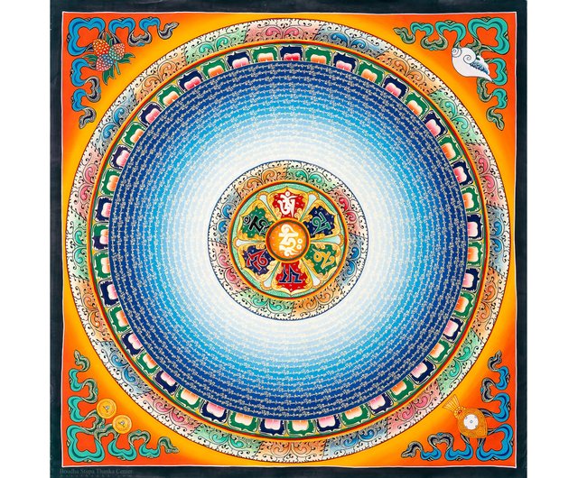 送料無料 50%OFF】ネパール 無限のマントラ曼荼羅 平穏と集中を促す