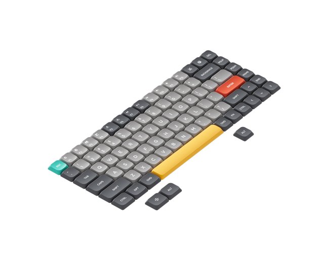 Air75 キーキャップ | グレー | Nuphy NuPhy【公式】 | PCアクセサリー