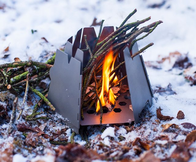 台湾 【アメリカバルゴ】チタンヘキサゴンウッドストーブピュアチタン