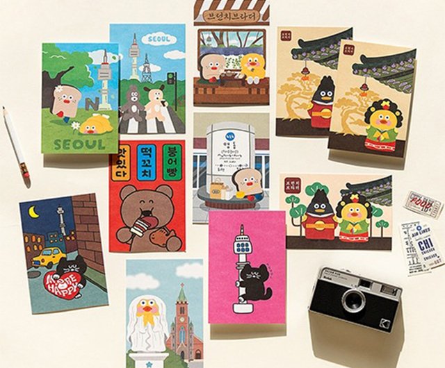 台湾 Romane Brunch Brother 韓国 ポストカード Romane Taiwan - Pinkoi