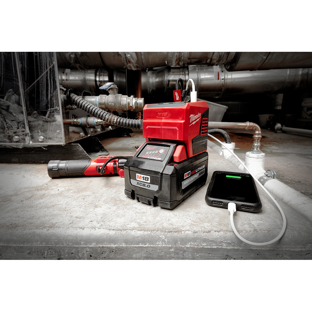 Milwaukee MIL-2846-20 M18 TOP-OFF 175W Power Supply - Atlas-Machinery