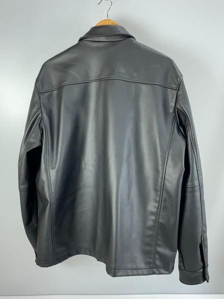 ZARA(ザラ) / レザージャケット・ブルゾン/XL/フェイクレザー/BLK