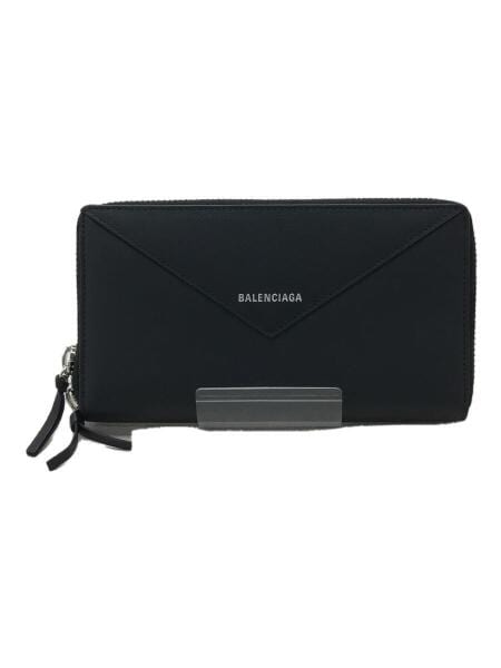 BALENCIAGA(バレンシアガ) / 長財布[仕入]/レザー/BLK/無地/メンズ