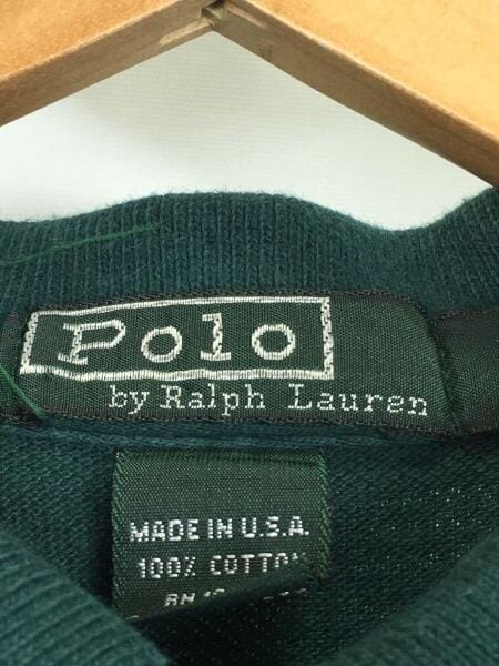 POLO RALPH LAUREN(ポロラルフローレン) / 80S/USA製/緑タグ/内外編物