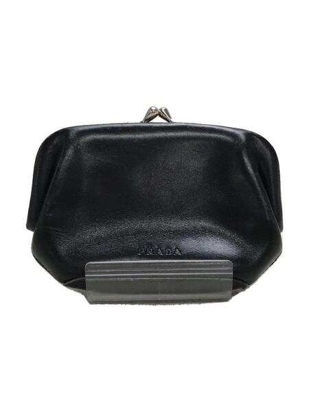 PRADA(プラダ) / PRADA/プラダ/がま口コインケース/レザー/BLK | 中古