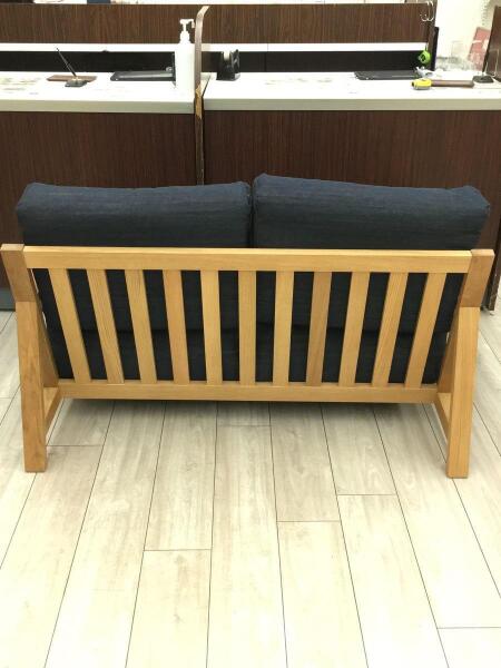 無印良品(ムジルシリョウヒン) / 2人掛けソファ/ウッド/本体木製