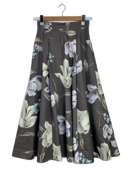 アプワイザーリッシェ大花プリントフレアスカート Apuweiser-riche