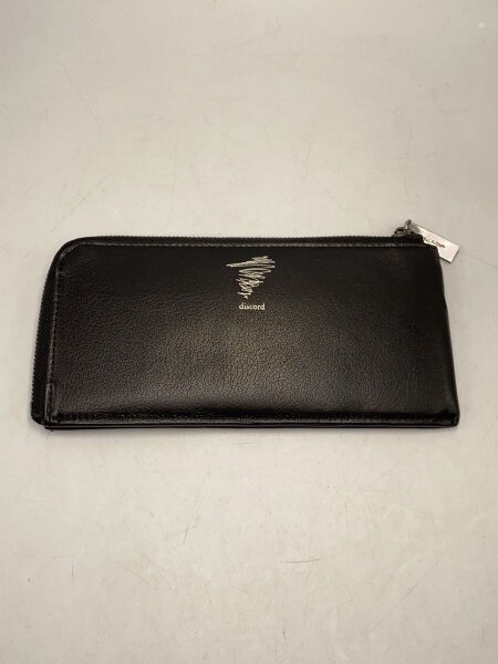 YOHJI YAMAMOTO(ヨウジヤマモト) / 長財布/レザー/BLK/無地/メンズ