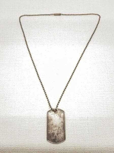 GUCCI(グッチ) / ドッグタグ_ボールチェーン_ネックレス/SV925/SLV