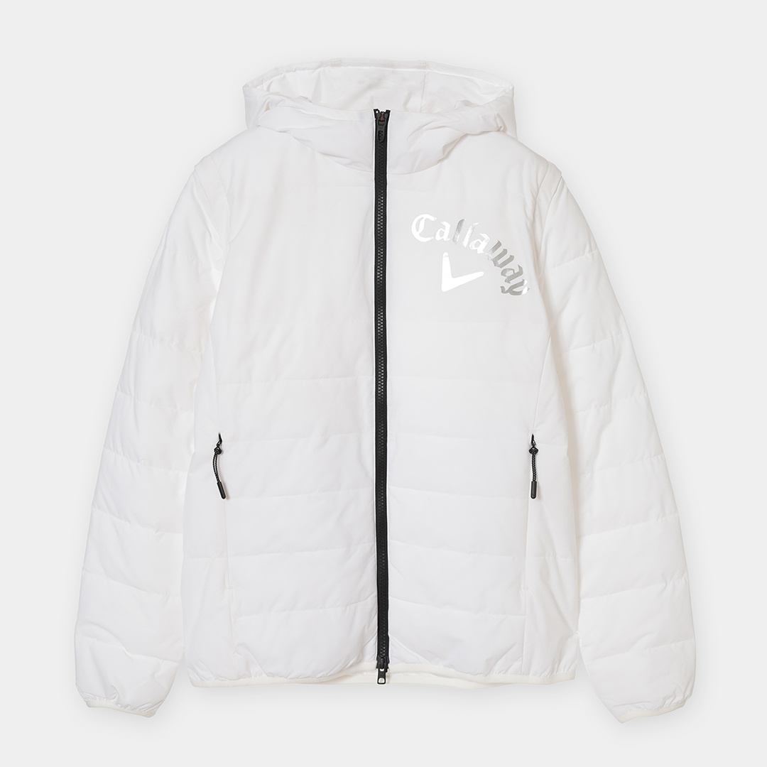 ポリエステルリップ2WAY撥水中綿ブルゾン (WOMENS)