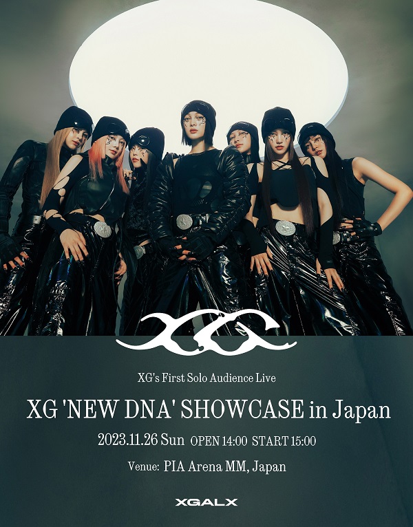 XG、1stミニ・アルバム『NEW DNA』リリース記念し初の単独有観客ライヴ