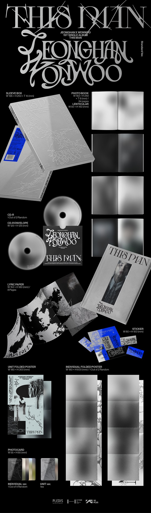 JEONGHAN X WONWOO (SEVENTEEN)｜1ST SINGLE ALBUM「THIS MAN」国内