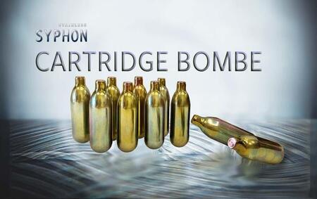 炭酸水メーカー ステンレスサイホン（ソーダカートリッジ20本付