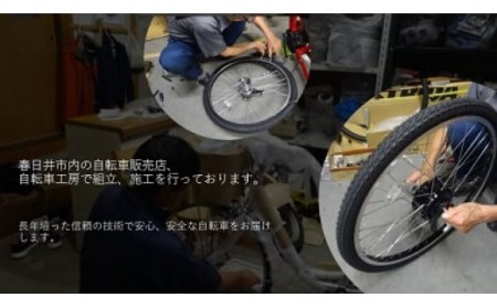 BAGGIO 防災対応20型6スピードノンパンク折りたたみ自転車 色：ブルー