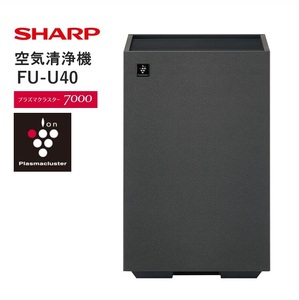 S110(グレー系) SHARP 空気清浄機 FU-U40-H（グレー系）【シャープ