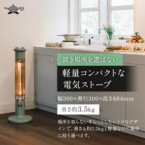 アラジン 遠赤 グラファイトヒーター 1灯 グリーン 緑 CAH-1G9E