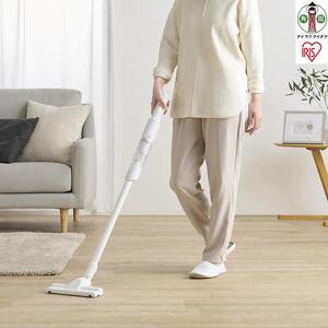 掃除機 充電式ハンディクリーナー HCD-22M-W ホワイト アイリス