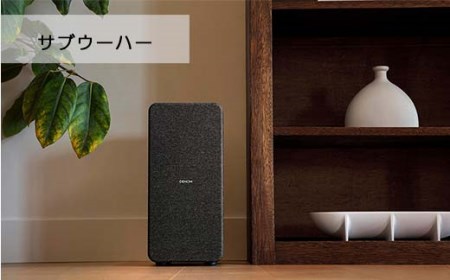 DENON ワイヤレスサブウーハー付きサウンドバー ［DHTS517K］ F21R-842
