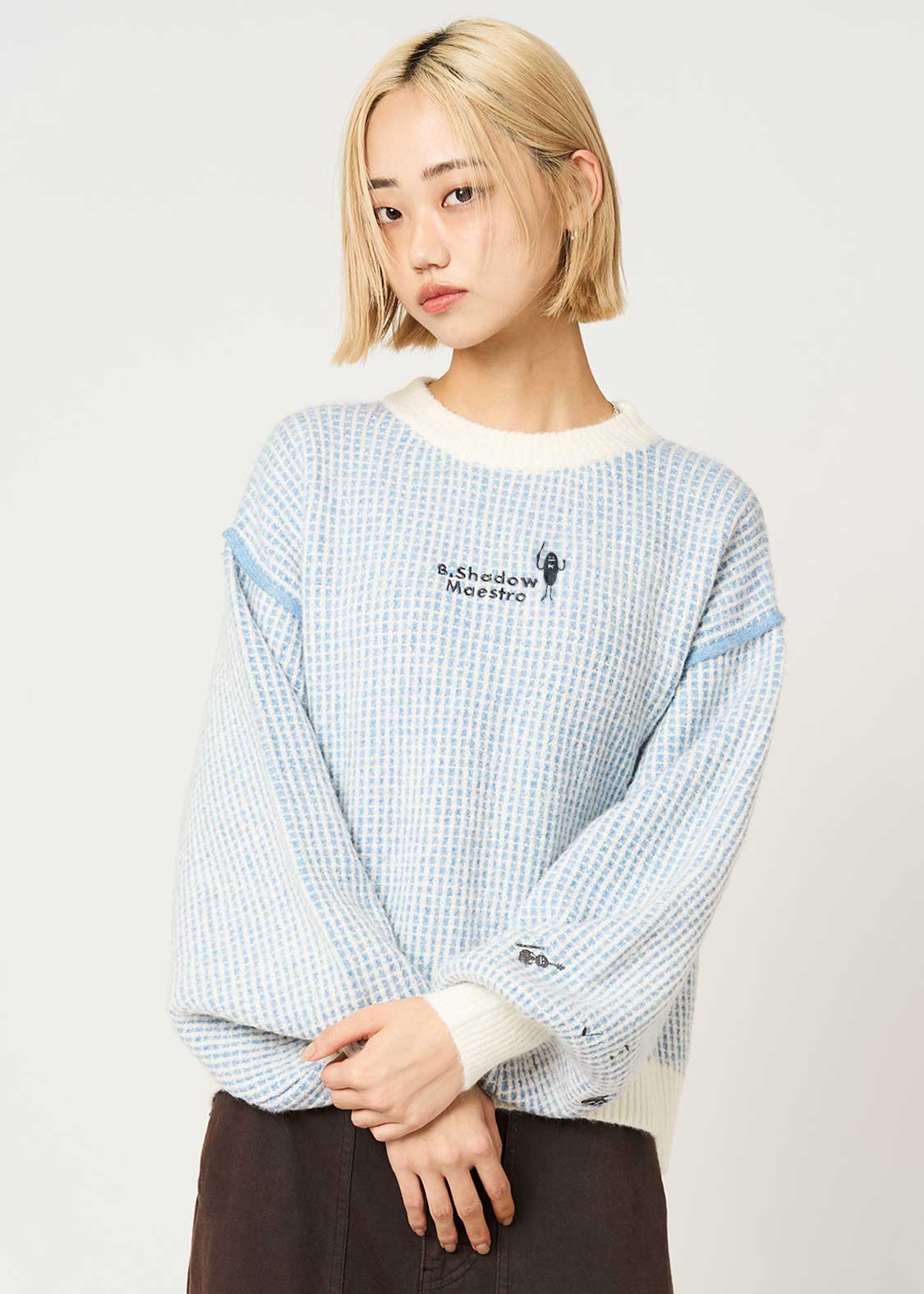 ビューティフルシャドーオーケストラ｜クルーネックニット｜ウィメンズ