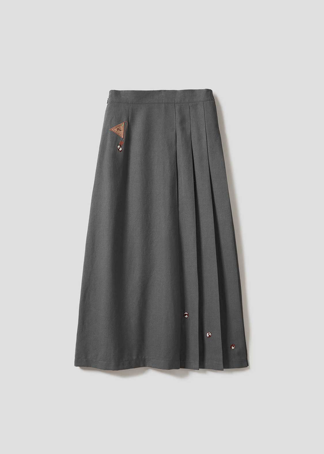 ローリングパンダズティー｜プリーツロングスカート｜ウィメンズ