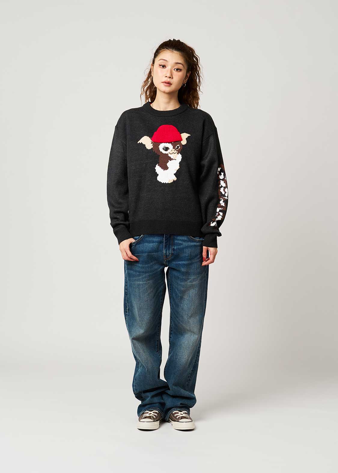 ギズモ おめかし｜ジャカードニット｜ユニセックス｜グラニフ(graniph