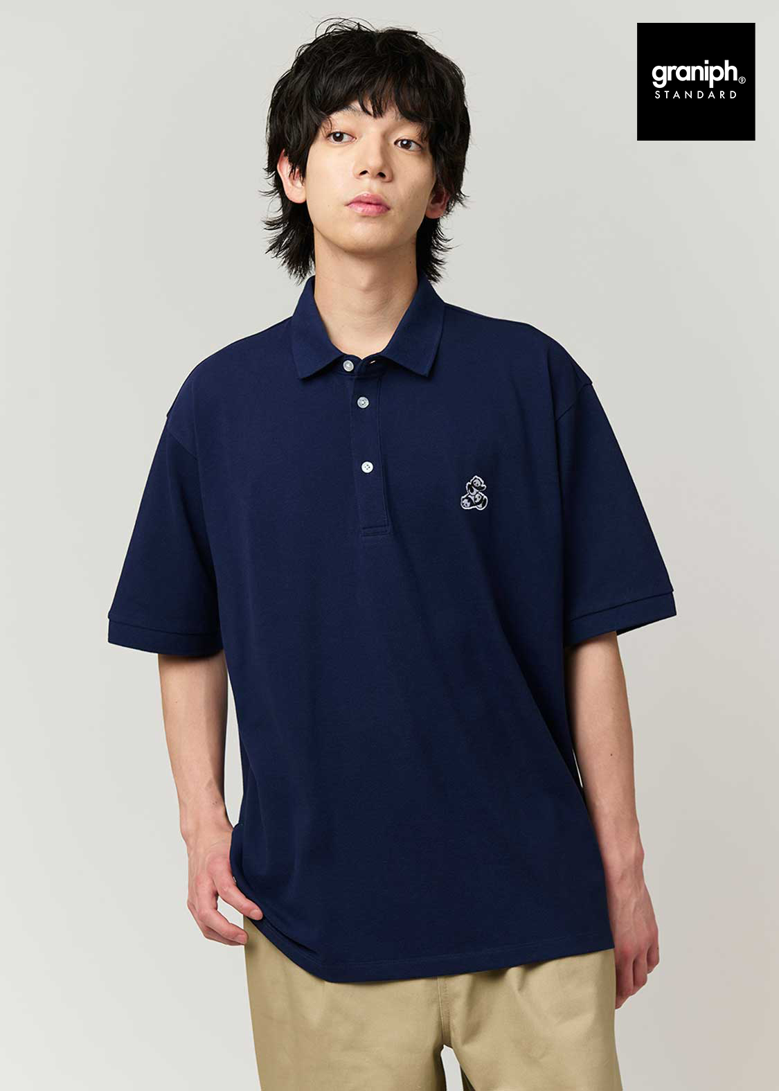 ローリングパンダズ｜ポロシャツ｜ユニセックス｜グラニフ(graniph
