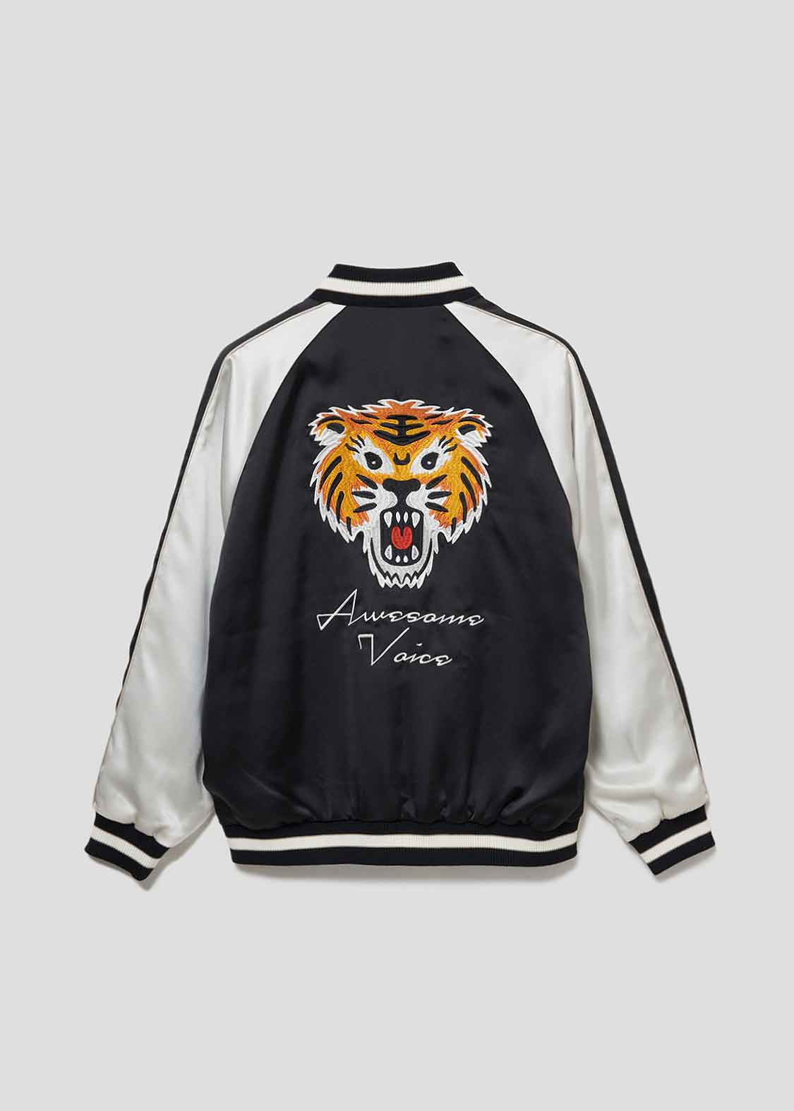 レア！graniph グラニフ オーサムタイガー虎刺繍 スカジャン M レア