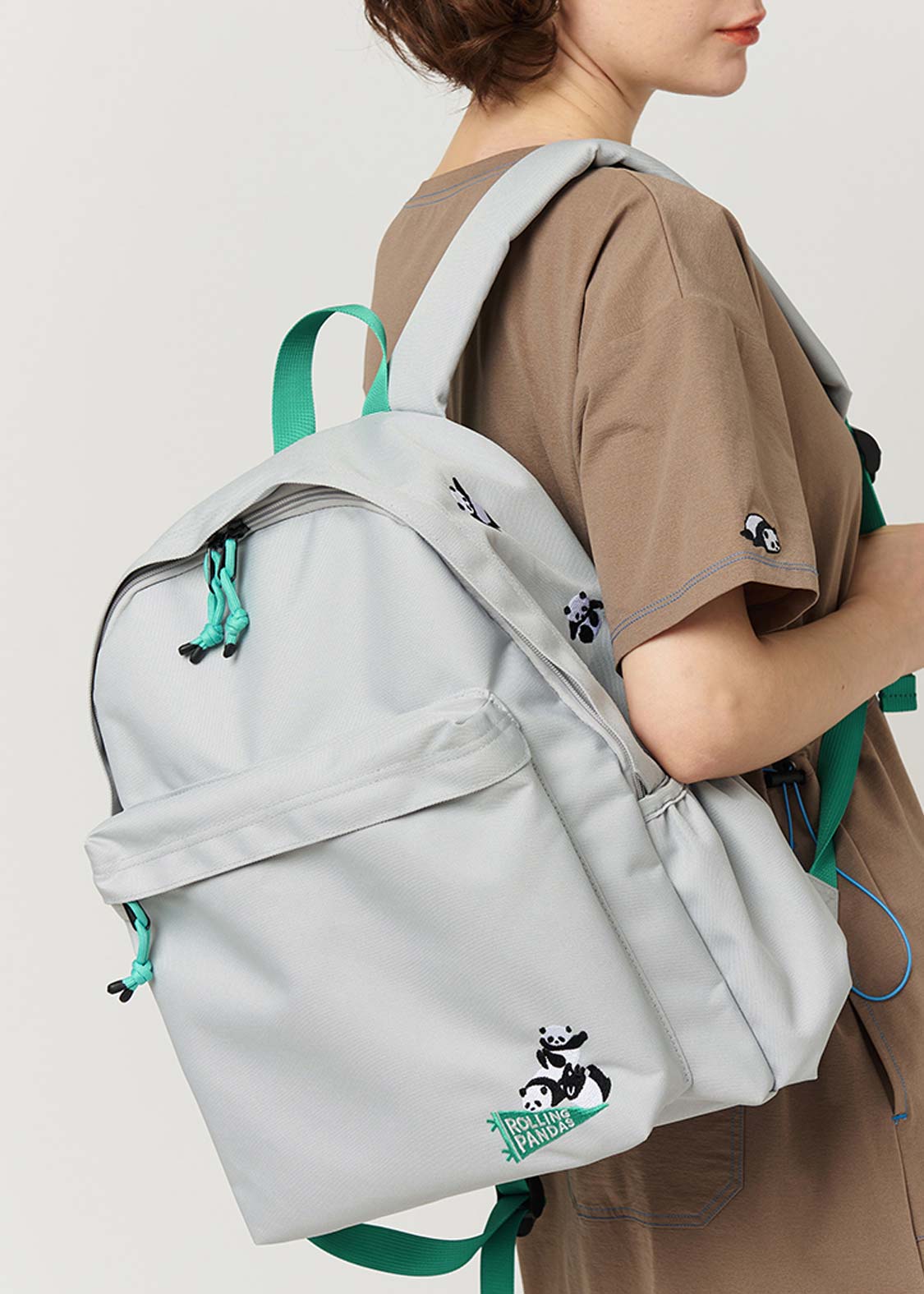 ローリングパンダズペナント｜バックパック｜ユニセックス｜グラニフ