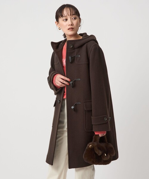 セール】ロング ダッフルコート（ダッフルコート）｜green label