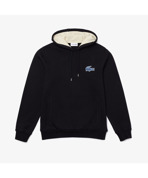 LACOSTE 刺繍ロゴ パーカー LACOSTE - 3703コムドットゆうた着用