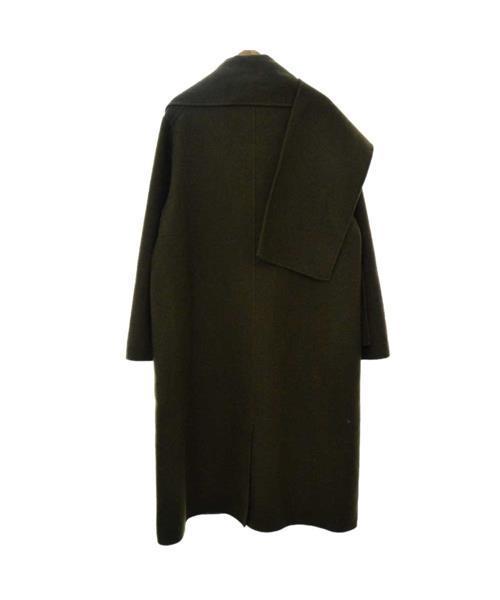 ブランド古着】カシミヤ素材 5B ストール付きロングチェスターコート